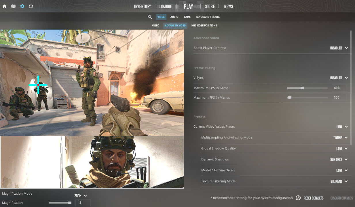 cs2 settings how to boost fps in cs2